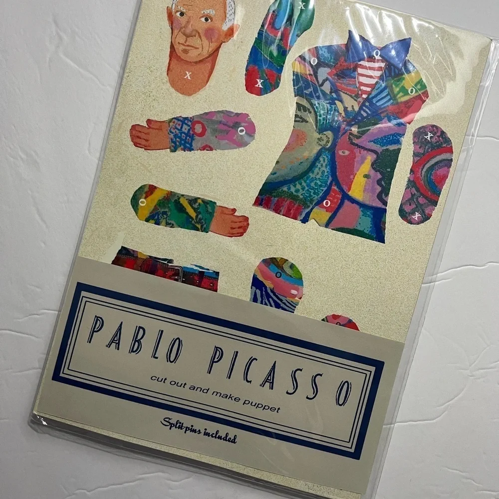 Pablo Picasso Cut Out Puppet Kit New